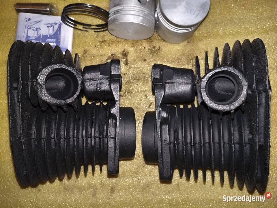 Cylindry M72 szlifie z nowymi tłokami TRT Leszno