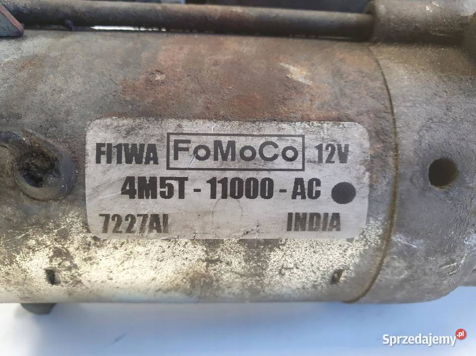 ROZRUSZNIK Ford C 18 16V ROZRUSZNIK 4M5T11000AC osobowe Układ elektryczny silnika