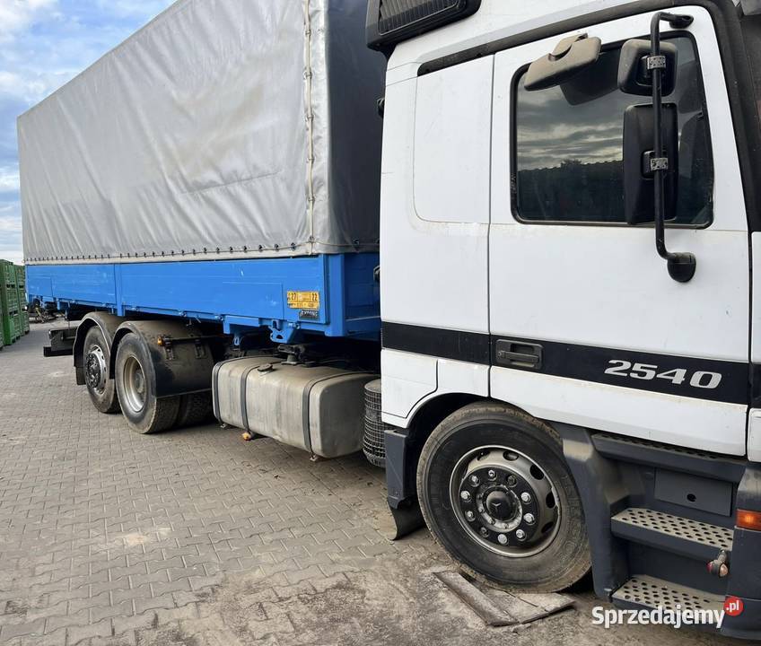 Sprzedam Mercedesa actrosa 2540 3 ośka sprowadzony lubelskie Krasnystaw sprzedam