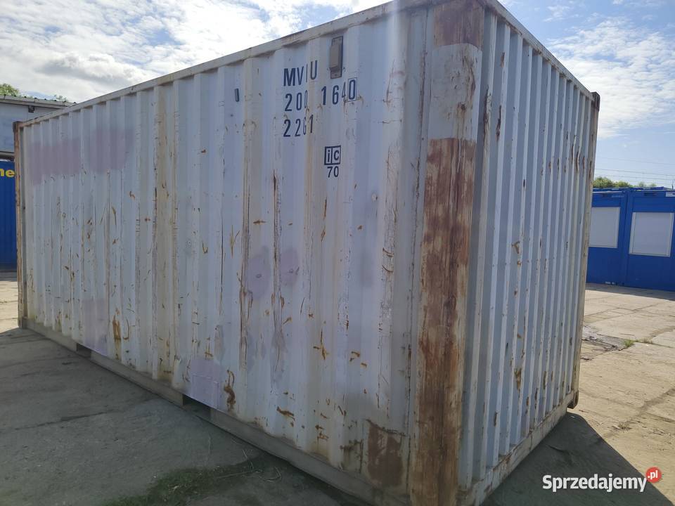 Kontener morski magazynowy 20DV 6 metrowy Radzionków