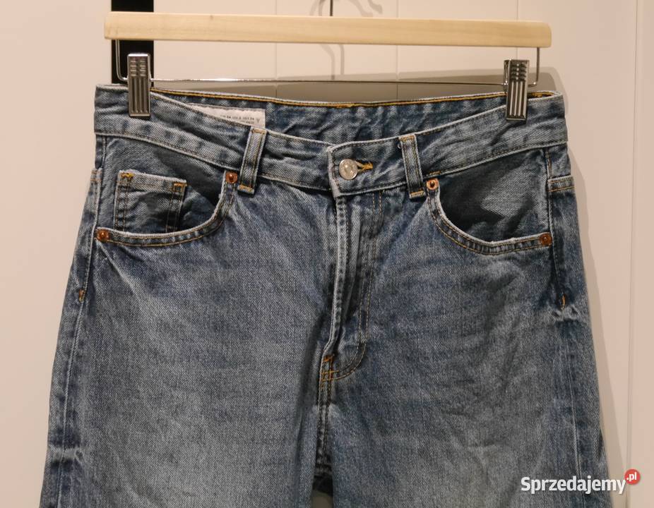 Zara Baggy świetne spodnie szerokie nogawki 34 Wrocław
