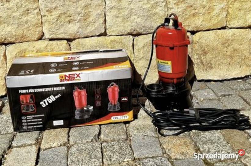 219 Pompa ONEX do brudnej wody Zabrze sprzedam