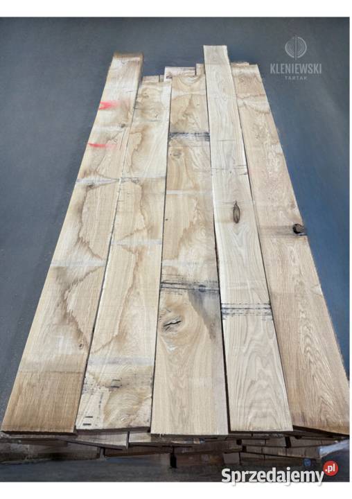 Tarcica dębowa sucha obrzynana III klasa KTE3 lubelskie Adamów