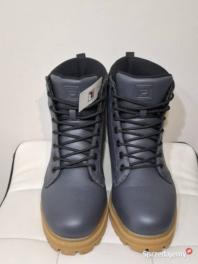 Fila 42 trapery trzewiki buty męskie zimowe niebieski Kraków