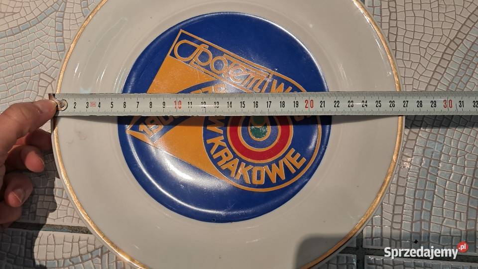 Talerz Pamiątkowy Społem WSS Kraków 19081978 Świecie