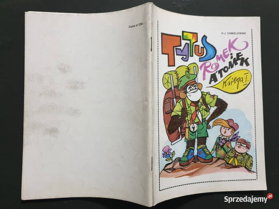 Tytus Romek i ATomek księga I wydI 1988 stan Gdynia