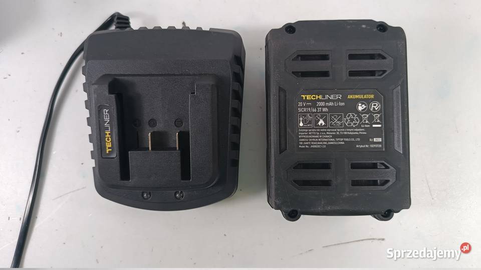 Zestaw narzędzi TECHLINER 20V wkrętarka klucz Katowice