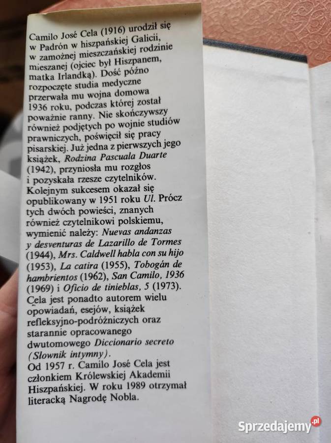 Camilo Jos Cela Mazurek dwóch nieboszczyków