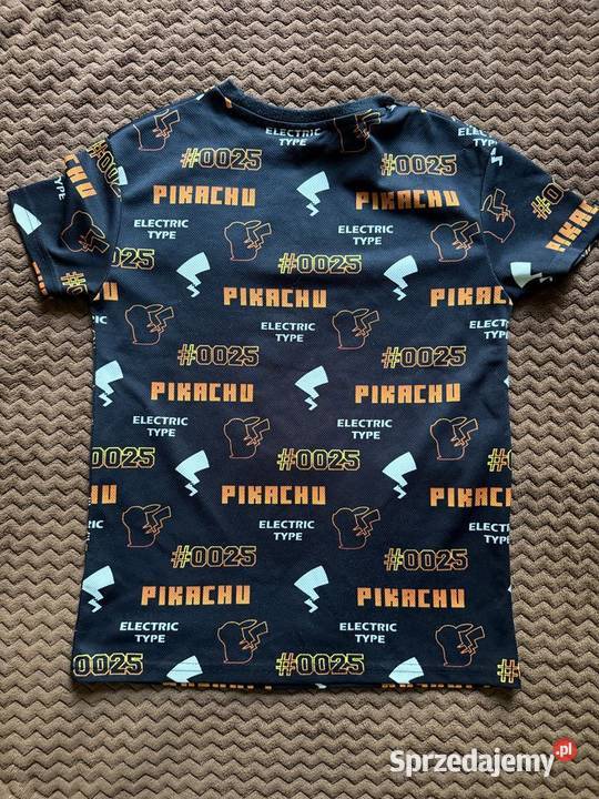 Koszulka Chłopięca TShirt Pokmon Pikachu 146 Kraków