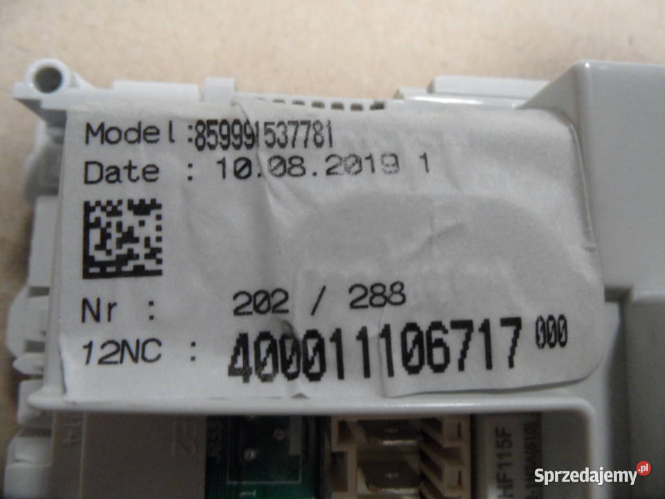 programator pralki indesit BTWA51052 Radlin