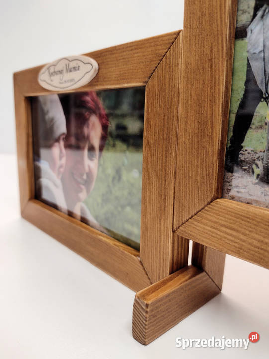 DZIEŃ MATKI Ramka Na Zdjęcia 10x15 DREWNO Napis sprzedam