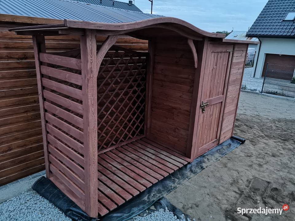 Drewutnia fala 2 x 11m domek narzędziowy 15 x
