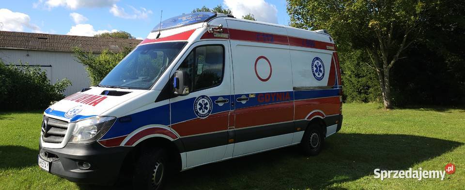 Ambulans karetka Mercedes sprinter 319 cdi 190KM