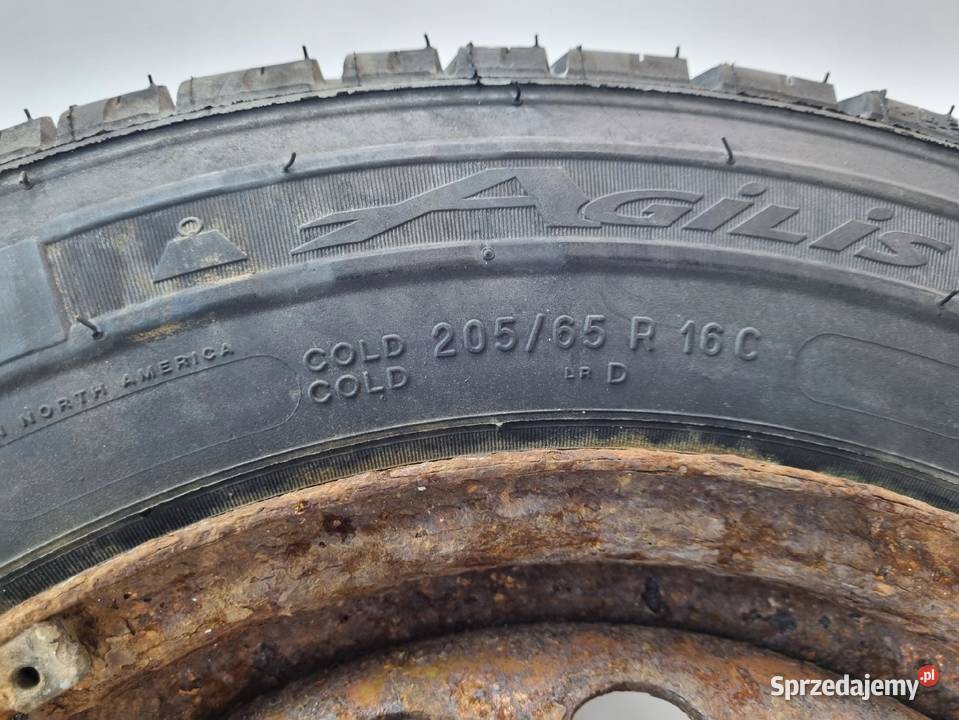 KOŁO ZAPASOWE VW Transporter T5 T6 Zapas felga stalowe Rudka