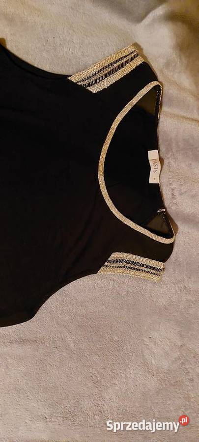 Bluzeczka czarno zlota sprzedam