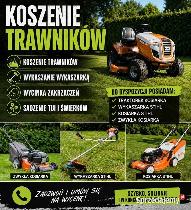 Usługi ogrodnicze Ostrołęka ogród