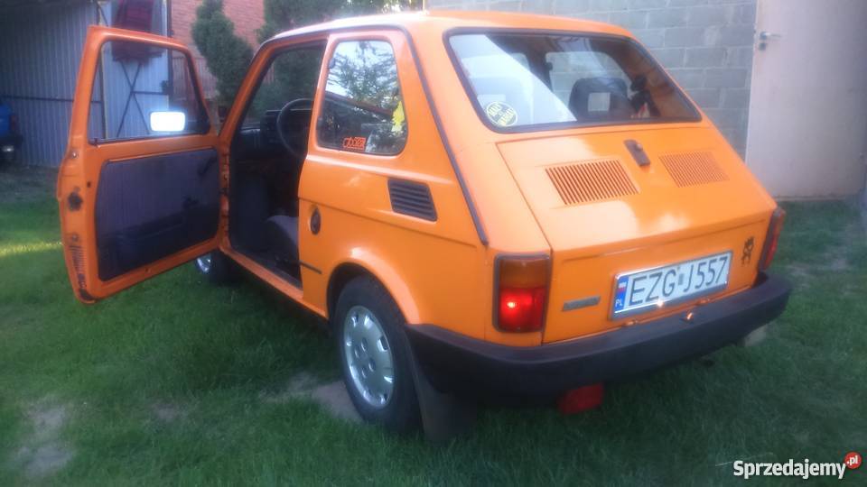 Fiat 126p Elegant, Pomarańcza! Zgierz Sprzedajemy.pl