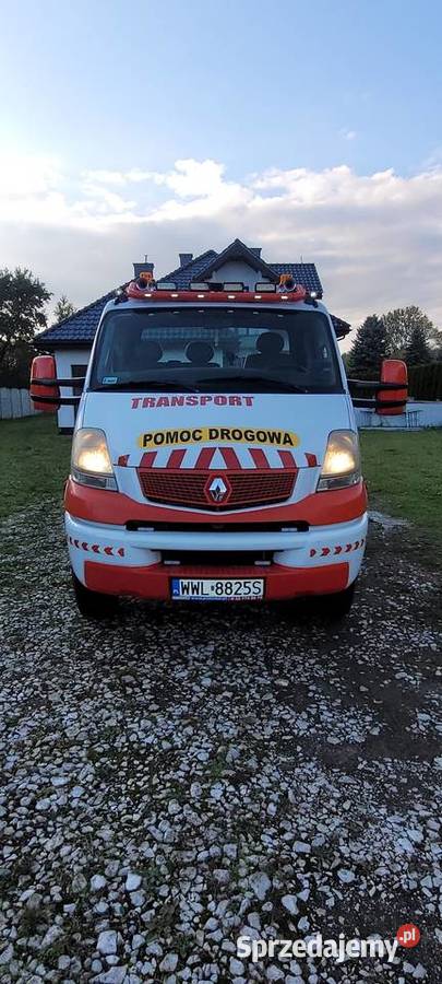 Renault Mascott 30dci samochod specjalny pomoc ogranicznik prędkości Nowy Korczyn