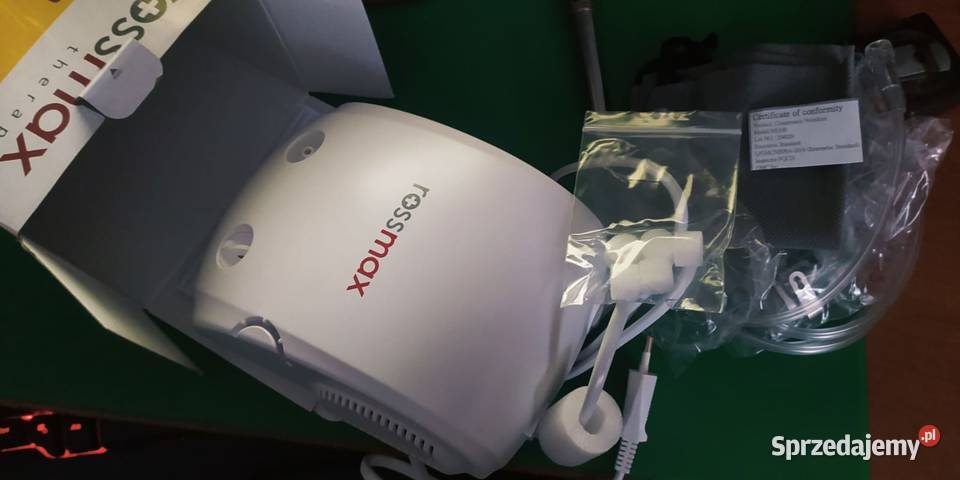 Inhalator tłokowy praktycznie nowy Rossmax NE100