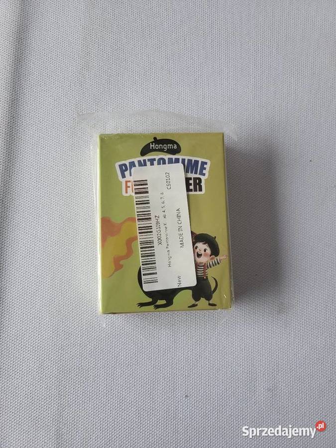 OUTLET Karciana gra pantomima niemiecku Częstochowa