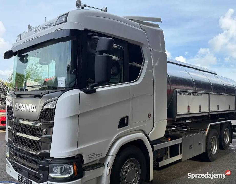 Cysterna do mleka wody pitnej Scania nie Cysterny