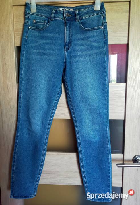 Spodnie slim z wysokim stanem Łódź