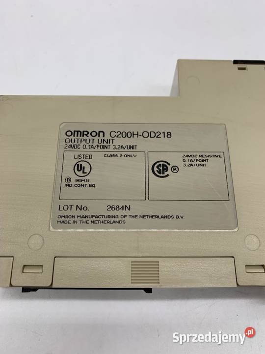 Omron C200H218 Output Unit mazowieckie Warszawa