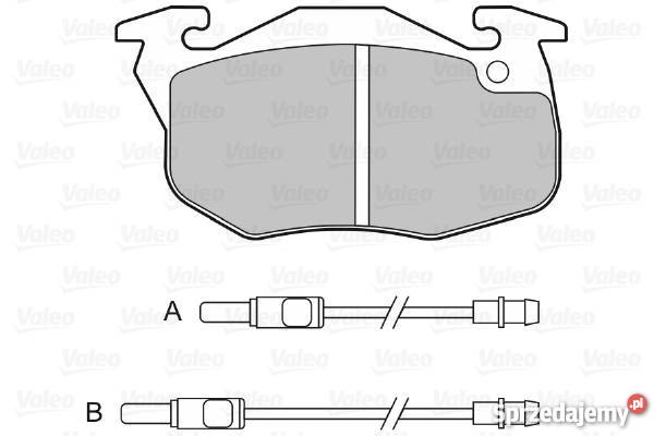 KLOCKI HAM SYSBENDIX NOWE VALEO PEUGEOT 405 klocki Pruszków