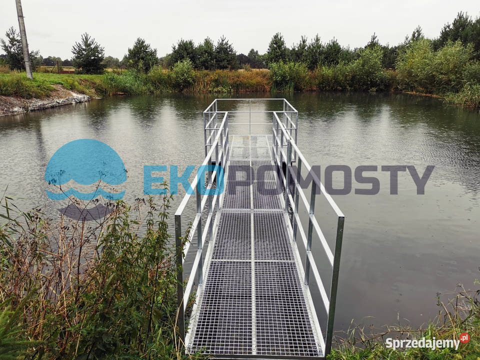 Pomost pływający roboczy platforma robocza Drawsko Pomorskie