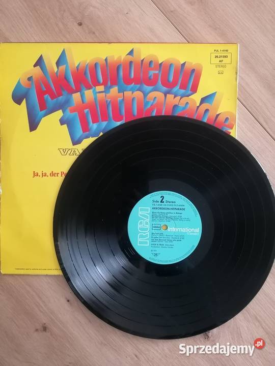 płyta winylowa Akkordeon Hitparade łódzkie Łódź