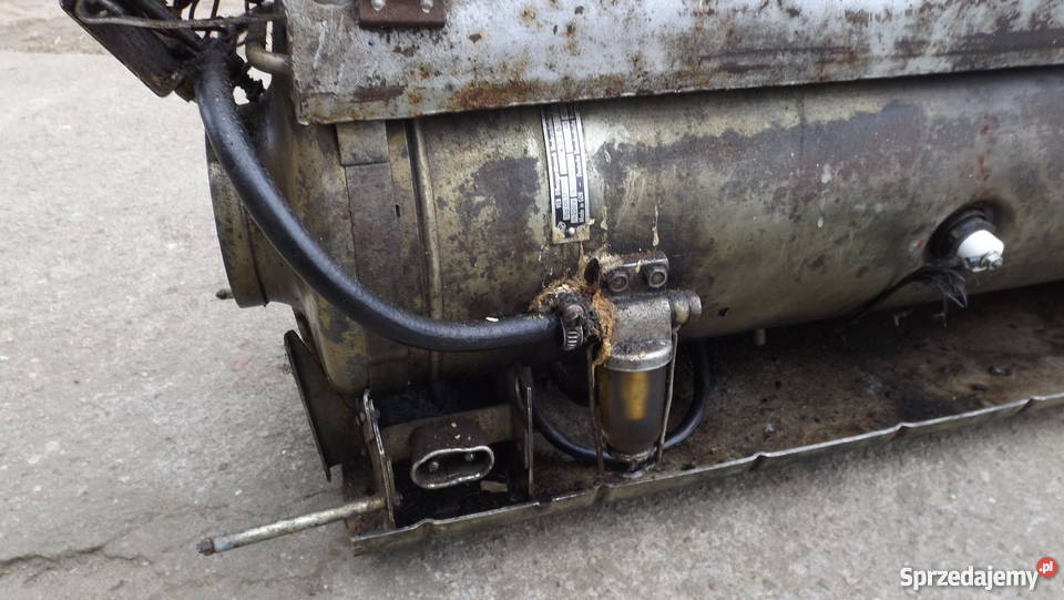 Stara nagrzewnica olejowa DDR z Prlu SPRAWNA Grodziczno