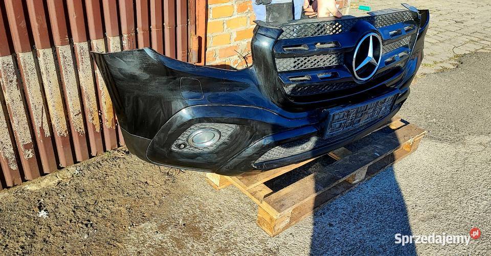 Zderzak przedni Mercedes X Klasa W470 czarny