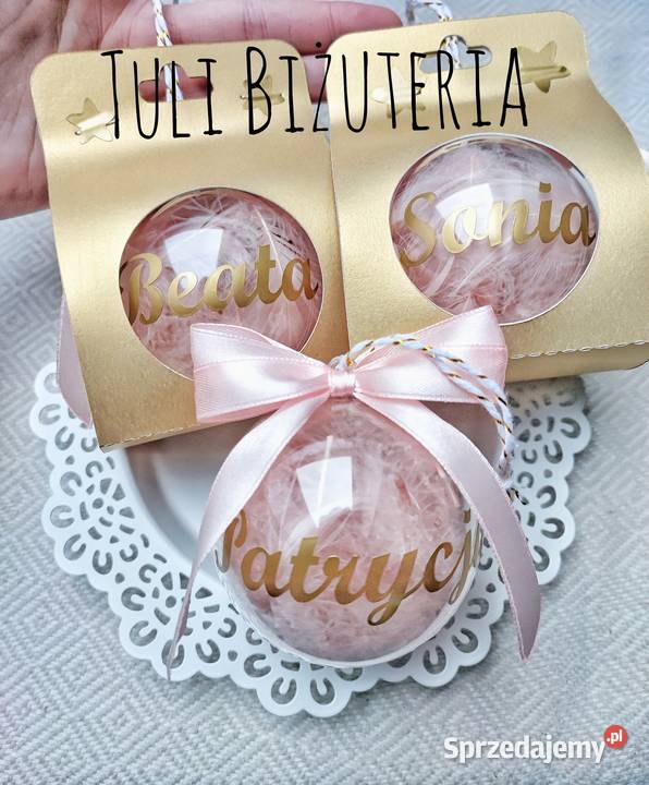 Bombka z imieniem bombka z imionami dzieci