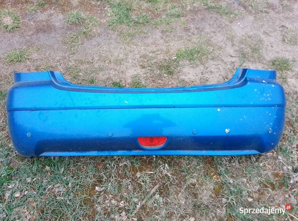 KIA Rio 2008 Z tyłu Zderzak tylny Zderzaki Barłogi