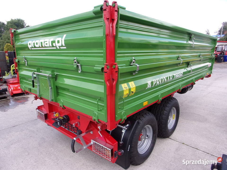NOWA Przyczepa TANDEM paletowa T6632 PRONAR 7ton łódzkie Opoczno