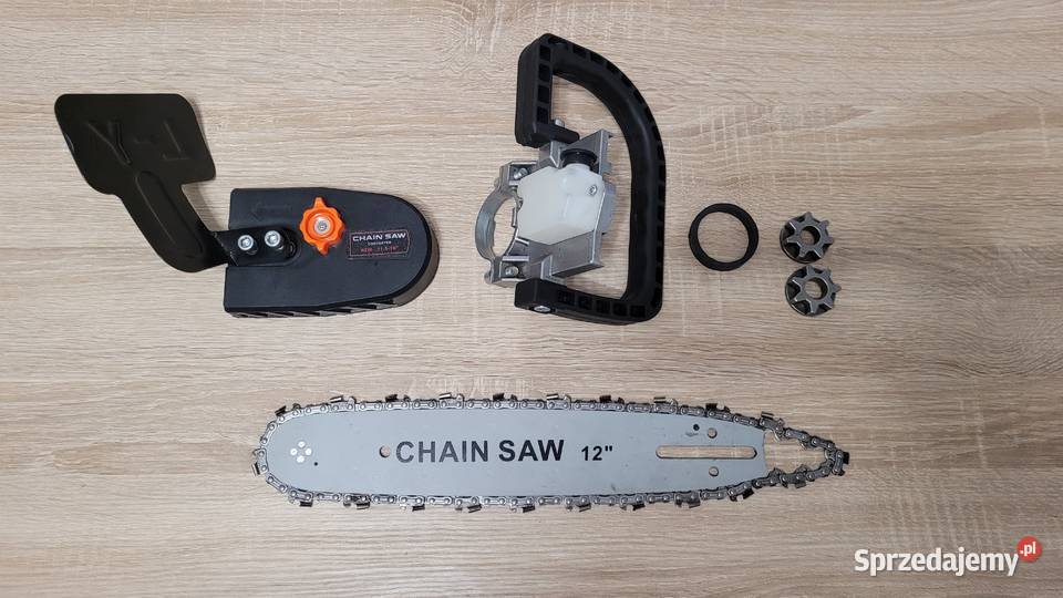 Piła łańcuchowa nakładka na szlifierkę kątową Pozostałe Łódź