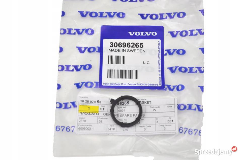 VOLVO XC60 uszczelka pokrywy rozrządu 30 32 OE Bielany Wrocławskie