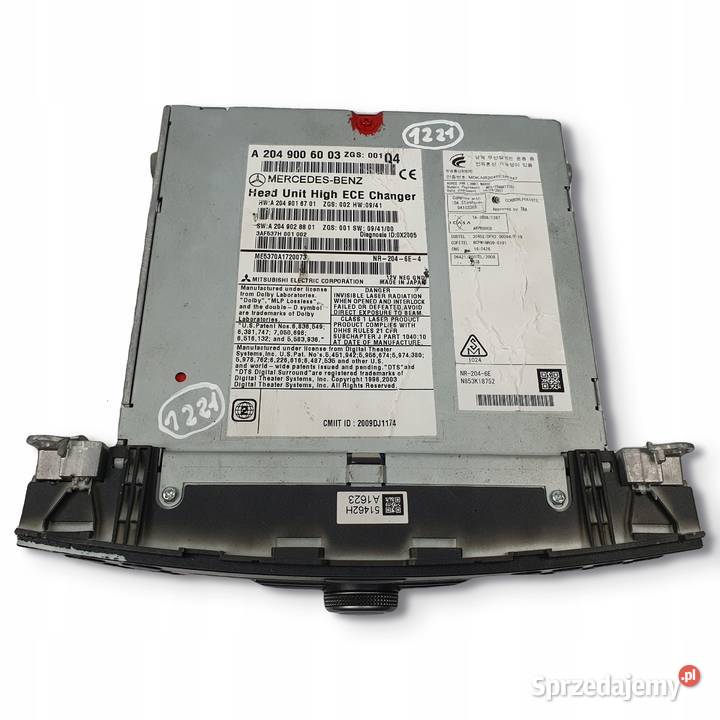 RADIO CD RADIOODTWARZACZ Mercedes W204 lubelskie Chełm