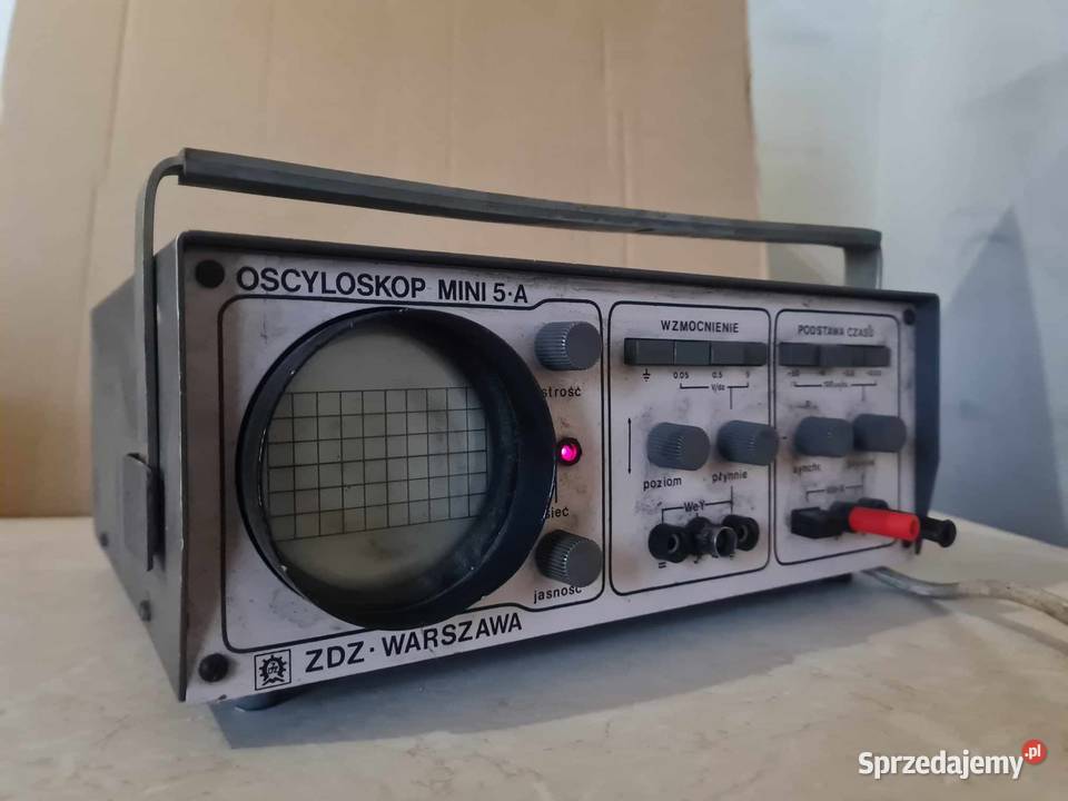 OSCYLOSKOP MINI 5A ZDZWARSZAWA RETRO VINTAGE Sulechów sprzedam