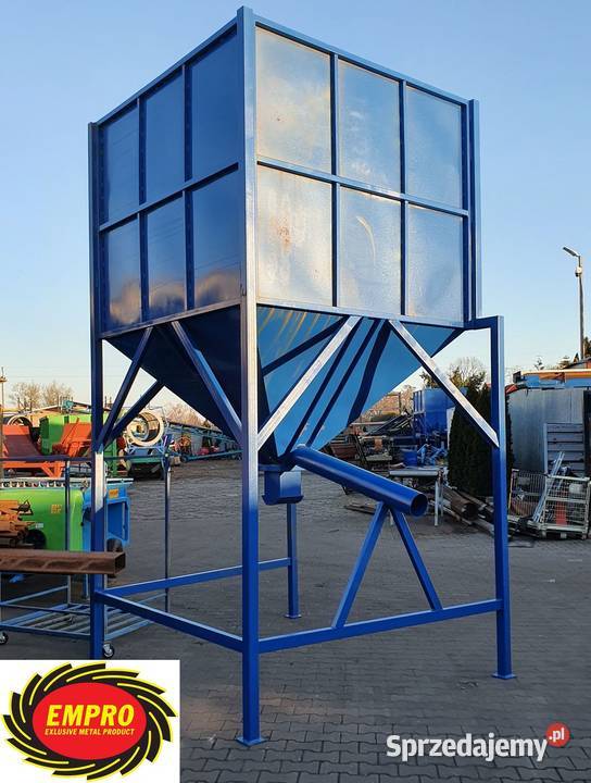 Kosz zasypowy bunkier bufor pellet producent Środa Wielkopolska