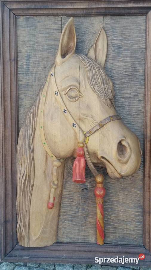 Płaskorzeby Głw Końskich wykonane Dolnoślaskiego Polanica-Zdrój