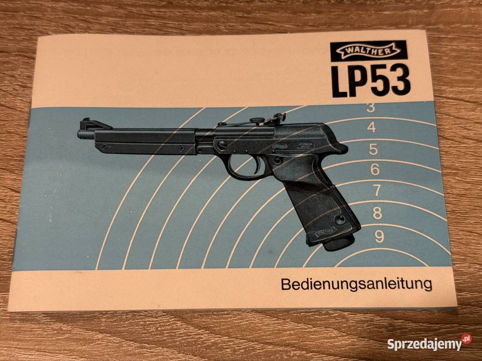 Wiatrówka Walther LP53 podkarpackie