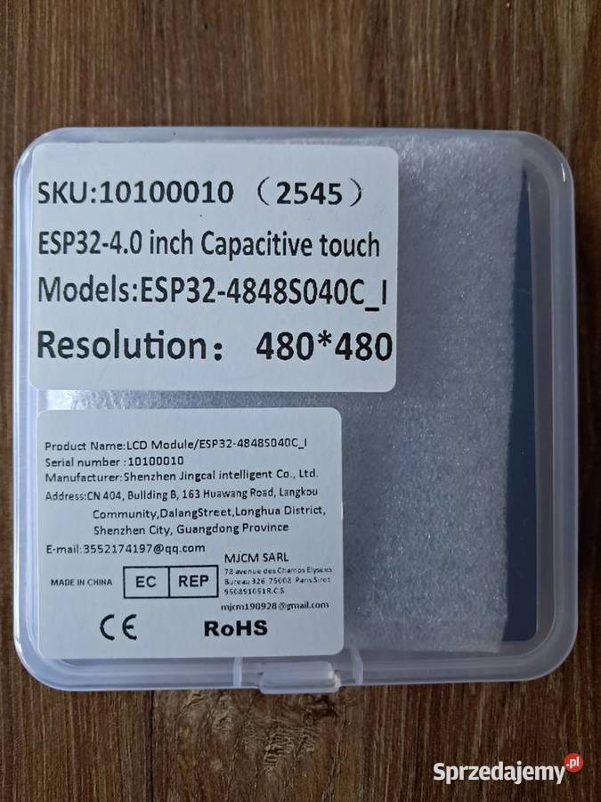 nowy dotykowy panel sterowania ESP3240 WiFi i świętokrzyskie Sandomierz