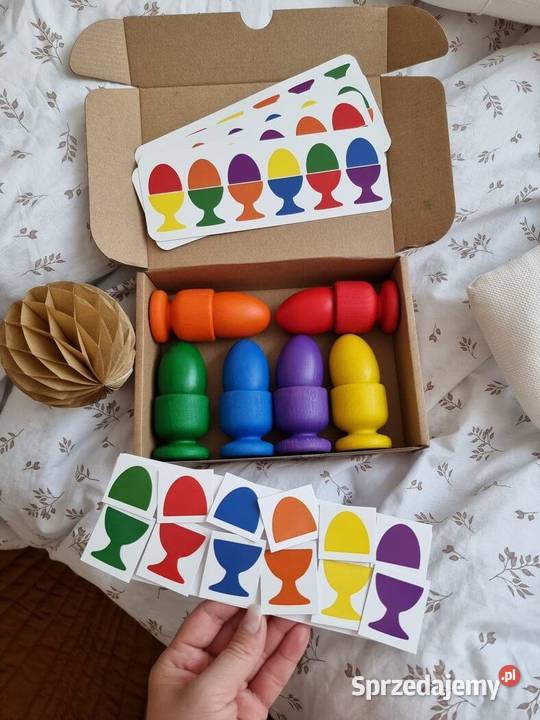 Sorter jajka układanka lewopółkulowa karty pracy Zduńska Wola