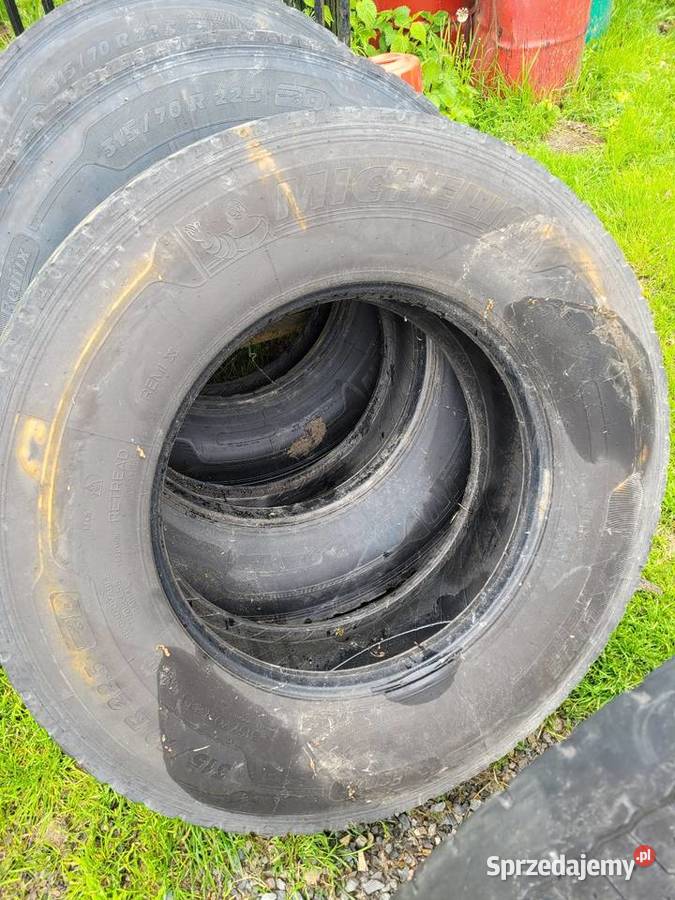 Opony ciężarowe Michelin Remix 31570R225 Bychawka Trzecia