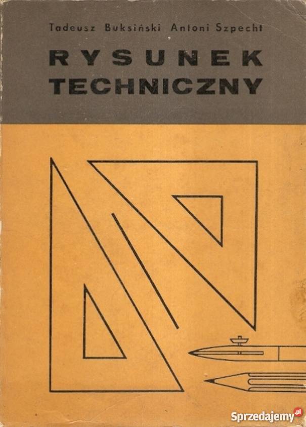 RYSUNEK TECHNICZNY BUKSIŃSKI SZPRECHT Rok wydania 1971 mazowieckie