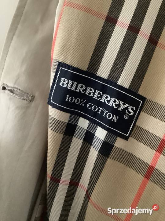Oryginalny płaszcz Burberry Vintage Częstochowa