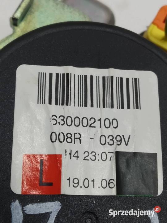 PAS BEZPIECZEŃSTWA LEWY TYŁ III RZĄD 31484582 sprzedam