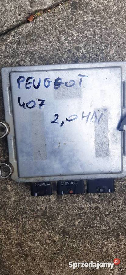 Sprzedam Sterownik z immolizerem do Peugeot Kraków
