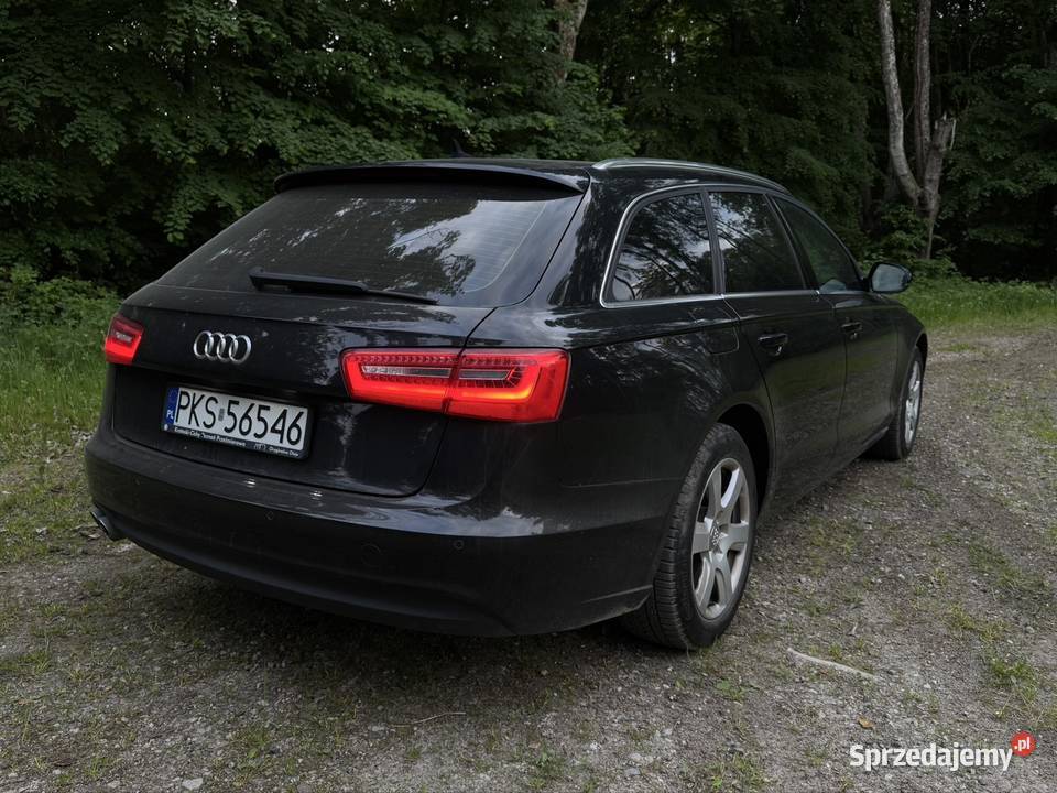 Audi a6 c7 automat kombi skóry led xenon 20 tdi relingi dachowe pomorskie Pruszcz Gdański